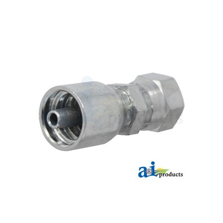 A & I Products Din Light 24 degree Seat Female Swivel with O-Ring 3" x2" x1" A-F-DL04-10-16-K2